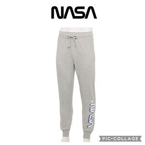 NASA men gray Jogger sweatpants size XXL NWT